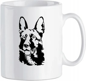 Bögre Német juhászkutya Ajándék Kerámia 330 ml