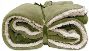 Egyedi téli takaró Lars Tea Green 150x200