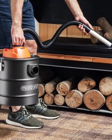BENEDIKT hamuporszívó, 1200 W, 18 kPa, fekete/narancssárga Monzana