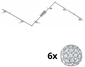 Eglo Eglo - LED Spotlámpa MY CHOICE 6xE14/4W/230V króm EG31112B