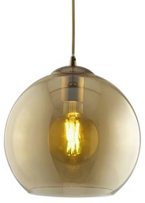 Searchlight 1632AM - Csillár zsinóron BALL 1xE27/60W/230V barna