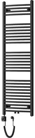 Mexen Ares elektromos radiátor 1500 x 500 mm, 600 W, fekete - W102-1500-500-6600-70