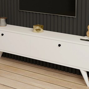 TV asztal Paris White