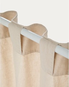 Bézs pamut függöny 140x270 cm Nolira – Kave Home