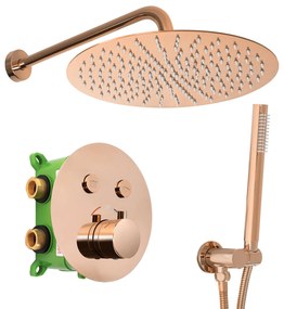 rejtett Zuhanyszett Rea LUNGO MILER ROSE GOLD + BOX