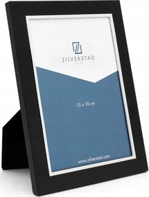 Képkeret fém, velúr hátlap 13x18 cm
