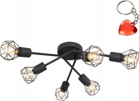 Mennyezeti lámpa Xara I 54802S-6 Globo