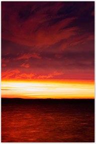 Poszterek 80x120 Sivatag naplemente