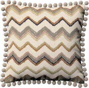 Párnahuzat 45x45 bézs-olívazöld