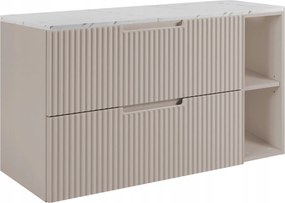 Fürdőszoba szekrény Mosdó Alá 100 kasmír divatos Mdf Frontok