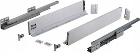 Fiók Ats Slim Box L500 H199 Fehér Csendes Kihúzható