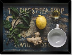 Poszterek keretben 40x30 Gyógynövény teák gyömbérrel