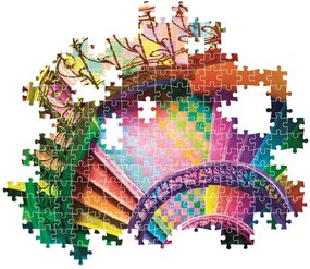 Színes lépcső Colorboom 500 db-os Compact puzzle Clementoni