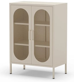 Krémszínű szekrény 70x100 cm Diora – Marckeric