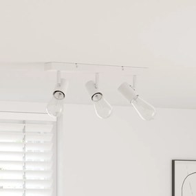 mennyezeti reflektor 3 irányban állítható fehér E27