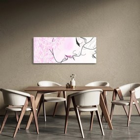 Kép - csók (120x50 cm)