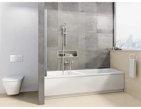 Ravak 79840C00Z1 - Kádparaván 80x140 cm, fényes króm