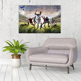 Kép - futball (90x60 cm)