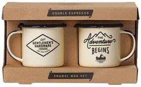 2 db zománcozott kávésbögre, 150 ml - Gentlemen's Hardware