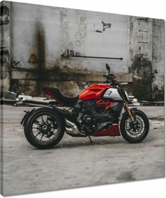 Vászonkép 50x50 Piros Ducati Motorkerékpár