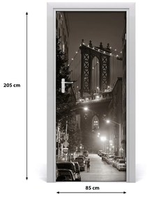 Ajtó méretű poszter Manhattan New York City 85x205 cm