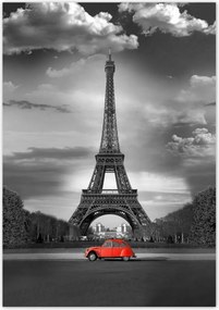 Poszterek 70x100 Eiffel-torony Franciaország