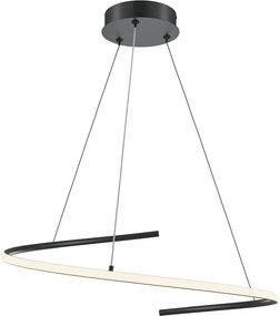 Maytoni modern függeszték curve fehér fekete mymod242pl-l33bk