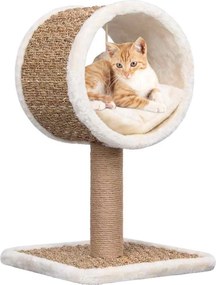 vidaXL tengerifű macskabútor felső alagúttal és játékkal 56 cm