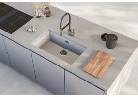 ALVEUS 1150058 - OMNI 75x45 cm gránit konyhai mosogató, fehér