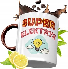 Bordó Bögre Villanyszerelőnek Születésnapi Ajándék fényképes nyomtatással