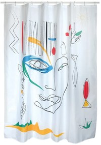 Zuhanyfüggöny 180x200 cm Faces – Spirella
