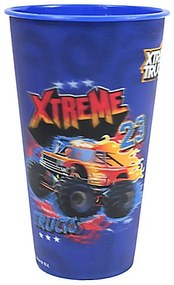 Jármű Xtreme 3D hatású műanyag pohár 480 ml