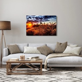 Kép - Arany sivatagi óra (90x60 cm)