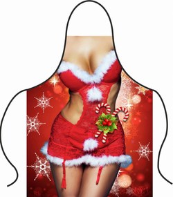 Vicces konyhai kötény férfiaknak, ajándék Mikulásra, karácsonyra