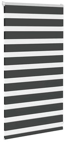 zebrafüggönnyel fekete szövetszélesség 85,9 cm poliészter
