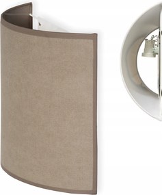 Modern fali lámpa Cerlux Lámpabúra bézs Soft Led 25 cm Led fali lámpa