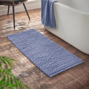 Kék fürdőszobai kilépő 50x120 cm Aspen Bobble – Bianca