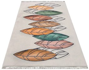 Csúszásgátló szőnyeg levelekkel Szélesség: 80 cm | Hossz: 150 cm