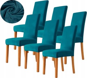 6 Db-os Székhuzat Szett Prémium Velúr Plüss Rugalmas