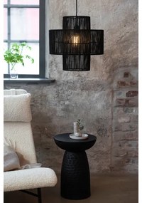 Markslöjd 108766 - Csillár zsinóron SOGA 1xE27/40W/230V fekete