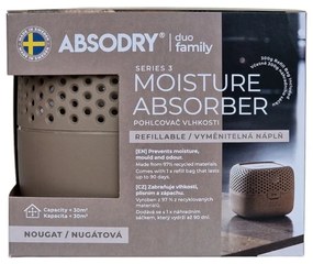 Everbrand Nedvességelnyelő Absodry Duo Family Bag3-sorozat, 30 m3-ig, Nougat