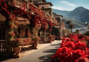 Poszter 66,5x46,5cm Vörös idill