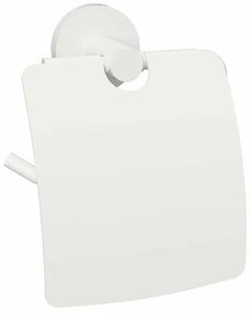 Sapho XR732W X-Round White WC-papír tartó fedővel,fehér