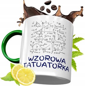 Zöld Bögre Tetováló Születésnapi Ajándék fényképes nyomtatással