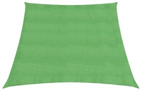 világoszöld HDPE napvitorla 160 g/m² 3/4 x 2 m