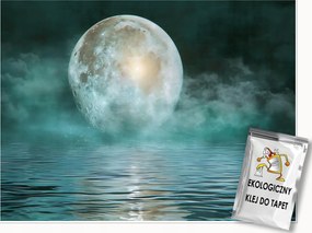 Fotótapéta Hold Természet Tenger Hálószoba Nappali Tapéta Flizelina 400x280