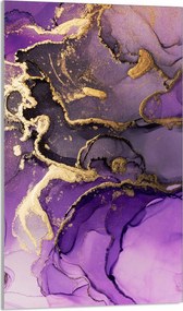 Üveg Vágódeszka 30x52 Lila Konyhai