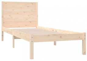 tömör fenyőfa ágy matrac nélkül 100 x 200 cm