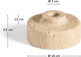 Kő gyertyatartó Zalvori – Kave Home