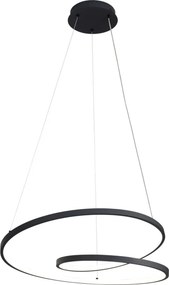ITALUX PND-21692-M-BK REINA Modern Led Függesztett Lámpa Bézs, Fehér, Fekete LED IP20